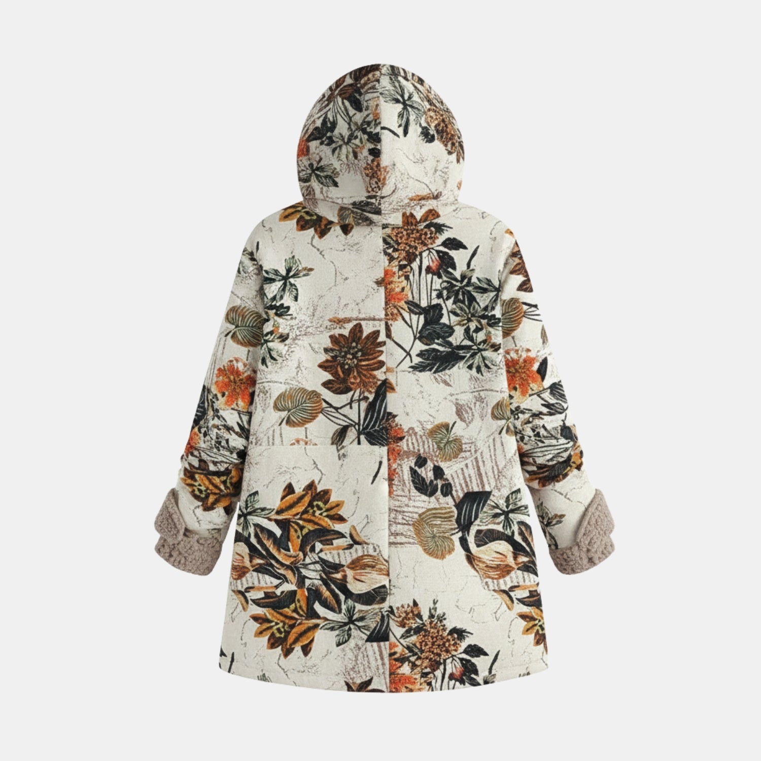 Damen Patchwork-Kapuzenjacke – Kuschelige Freizeitjacke für Alltag & Outdoor von Orren & Valé