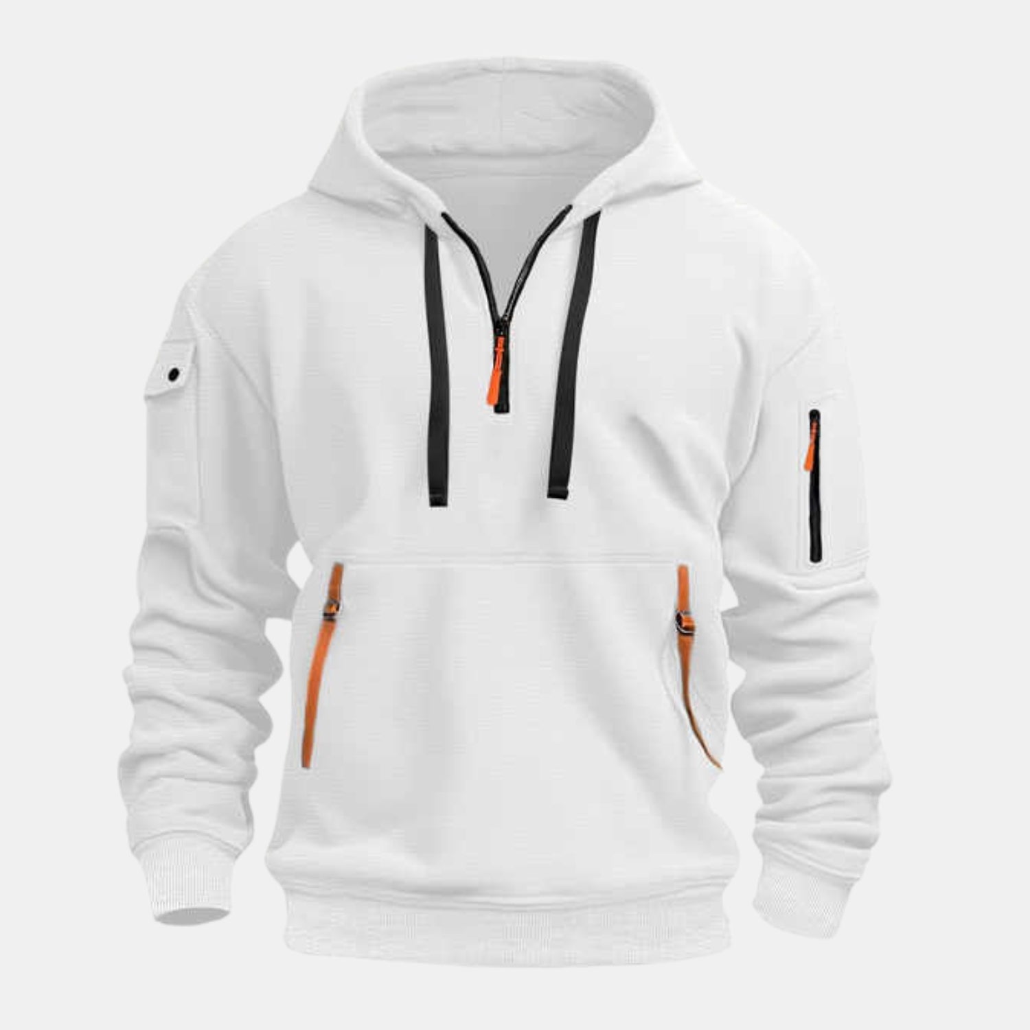 Kuscheliger Halbzip-Hoodie – Lässiger Kapuzenpullover mit Halbreißverschluss von Orren & Valé