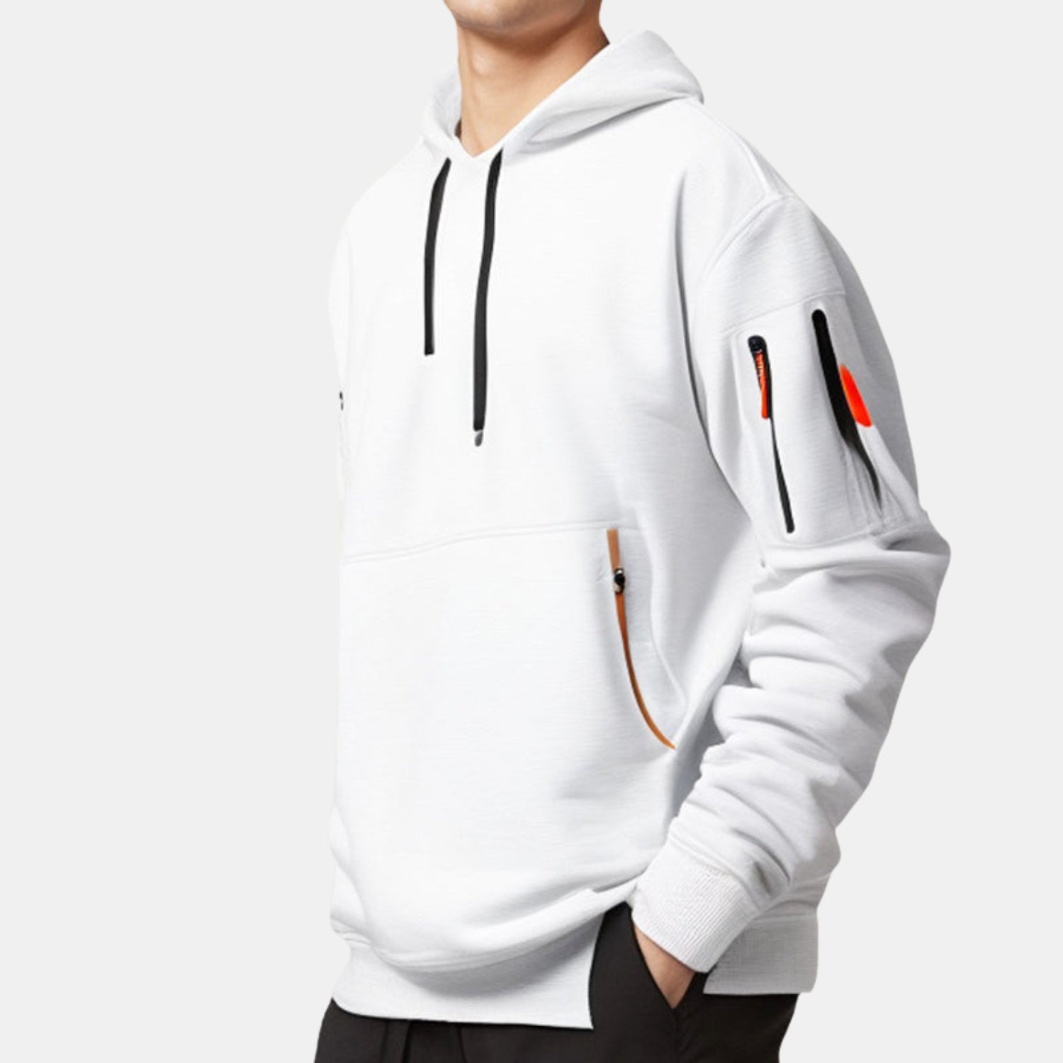 Kuscheliger Halbzip-Hoodie – Lässiger Kapuzenpullover mit Halbreißverschluss von Orren & Valé