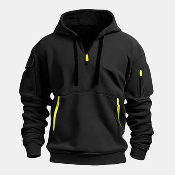 Kuscheliger Halbzip-Hoodie – Lässiger Kapuzenpullover mit Halbreißverschluss von Orren & Valé
