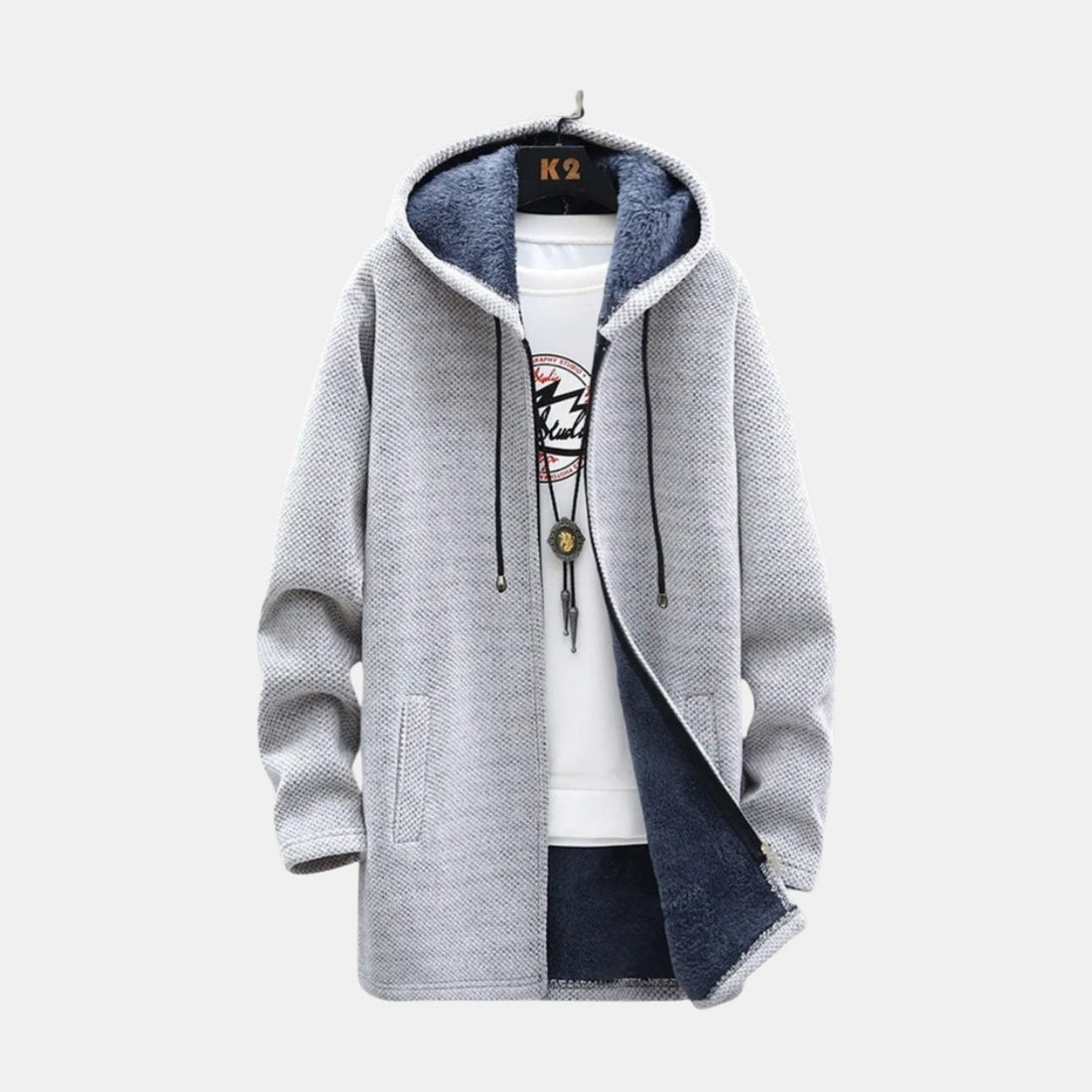 Damen Langer Woll-Wintermantel – Warmer Eleganz-Mantel für kalte Tage von Orren & Valé