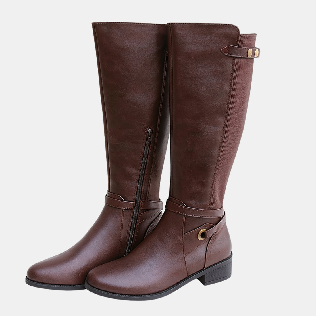  Damen Premium-Orthopädische Lederstiefel – Bequeme Komfortschuhe mit Fußbett von Orren & Valé 
