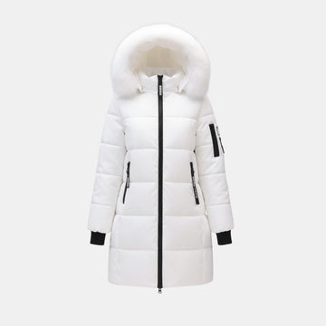 Damen Stepp-Winterparka mit Kunstfellkragen – Gefütterte Isolierjacke für Kalte Tage von Orren & Valé