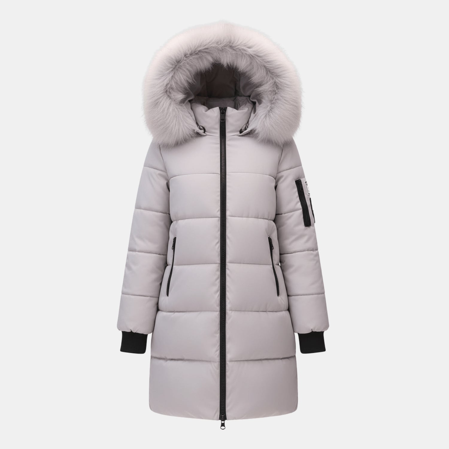 Damen Stepp-Winterparka mit Kunstfellkragen – Gefütterte Isolierjacke für Kalte Tage von Orren & Valé