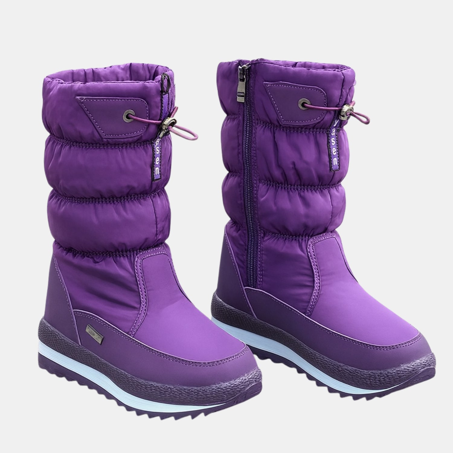 Orren & Valé - Damen Winterstiefel Ultraweich – Kuschelige Gefütterte Winterschuhe mit Rutschfester Sohle