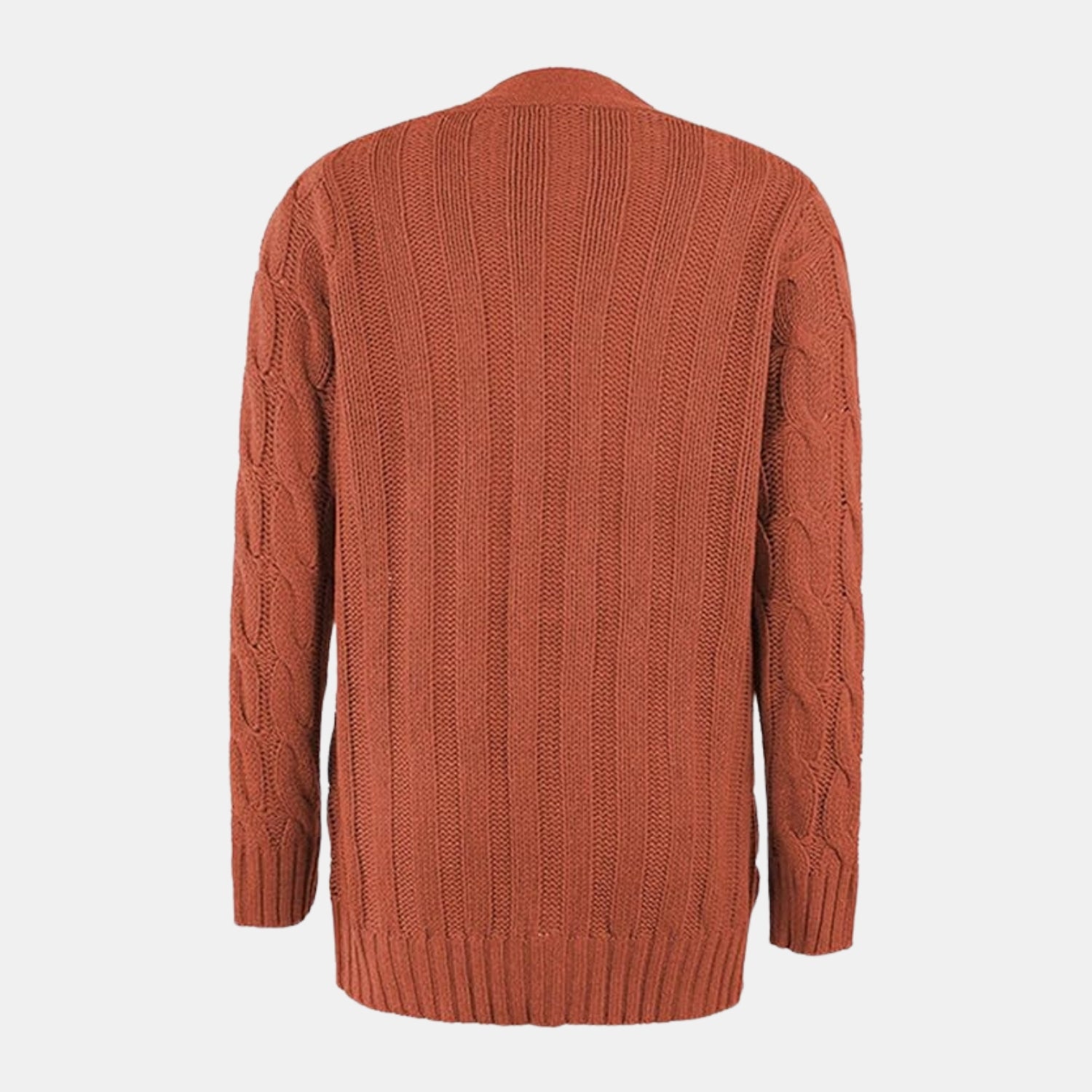 Damen Zopfstrick-Cardigan – Warme Strickjacke aus Weichem Garn für Alltag & Büro von Orren & Valé