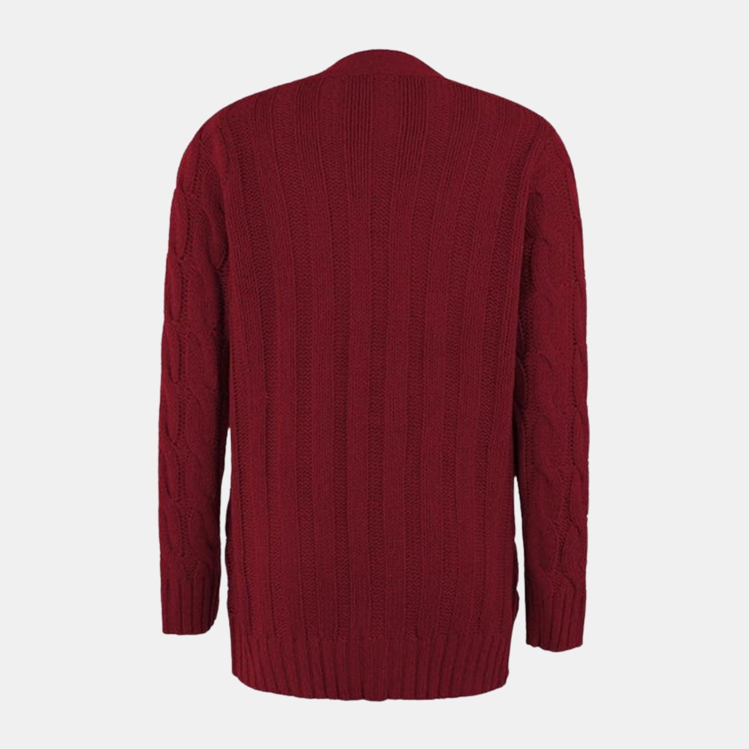 Damen Zopfstrick-Cardigan – Warme Strickjacke aus Weichem Garn für Alltag & Büro von Orren & Valé