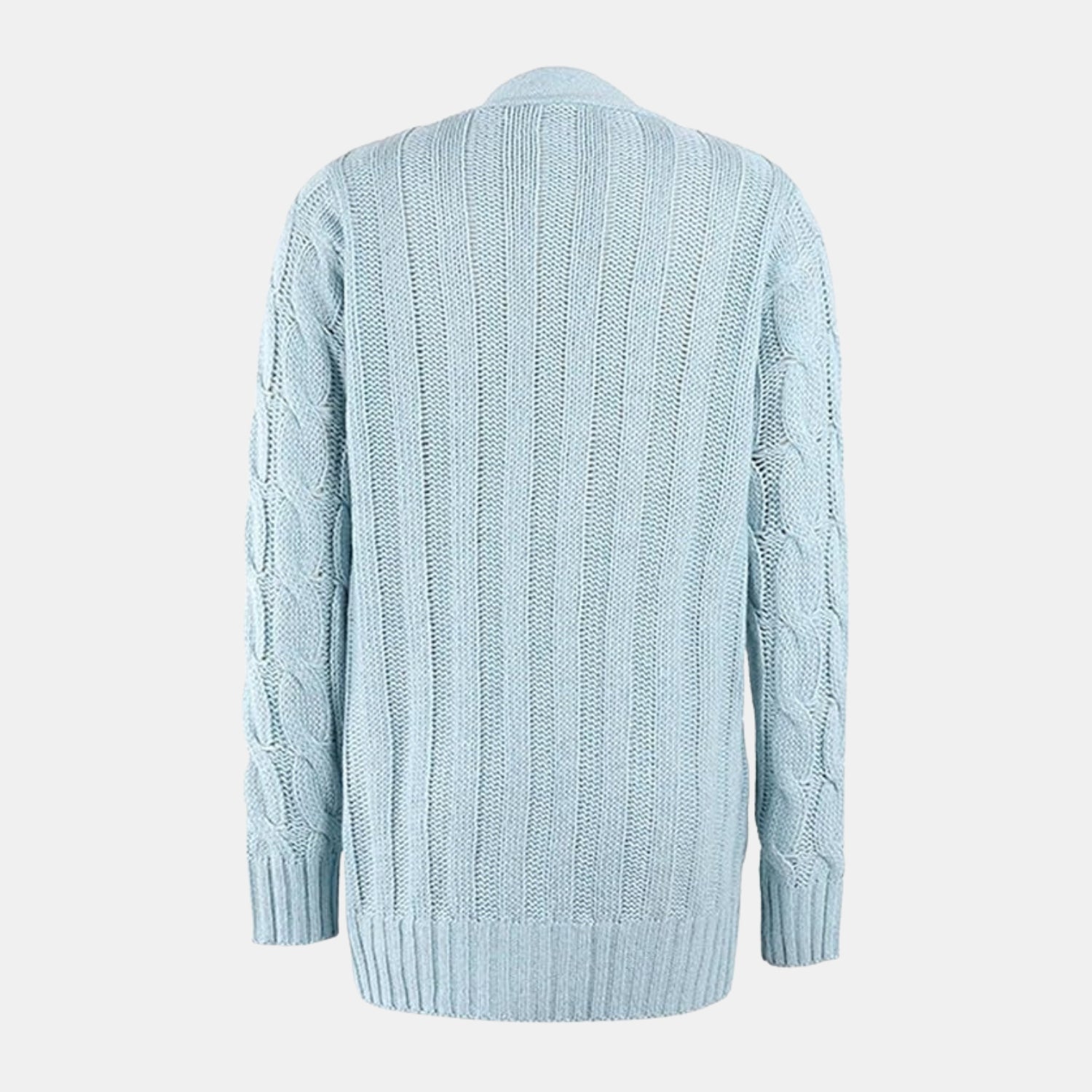 Damen Zopfstrick-Cardigan – Warme Strickjacke aus Weichem Garn für Alltag & Büro von Orren & Valé