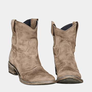 Damen, Western, Stiefeletten, Vintage-Look, Ankle Boots, Blockabsatz, bequem von Orren & Valé