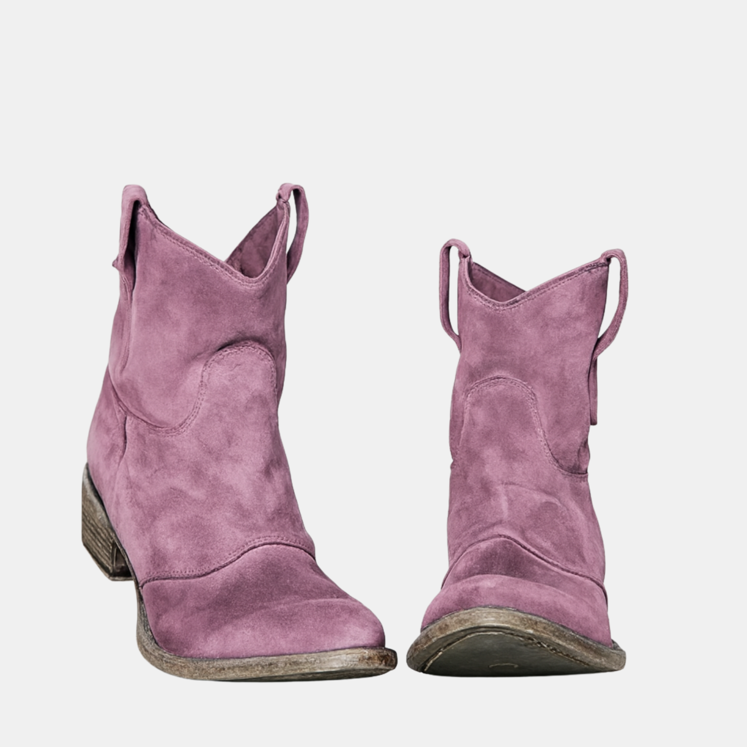 Damen, Western, Stiefeletten, Vintage-Look, Ankle Boots, Blockabsatz, bequem von Orren & Valé