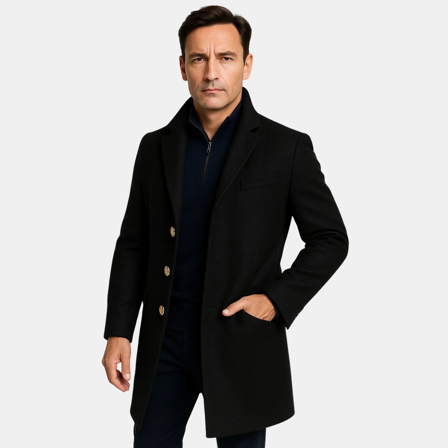 Eleganter Klassischer Trenchcoat – Zeitloser Übergangsmantel für Damen & Herren im Alltag & Büro von Orren & Valé