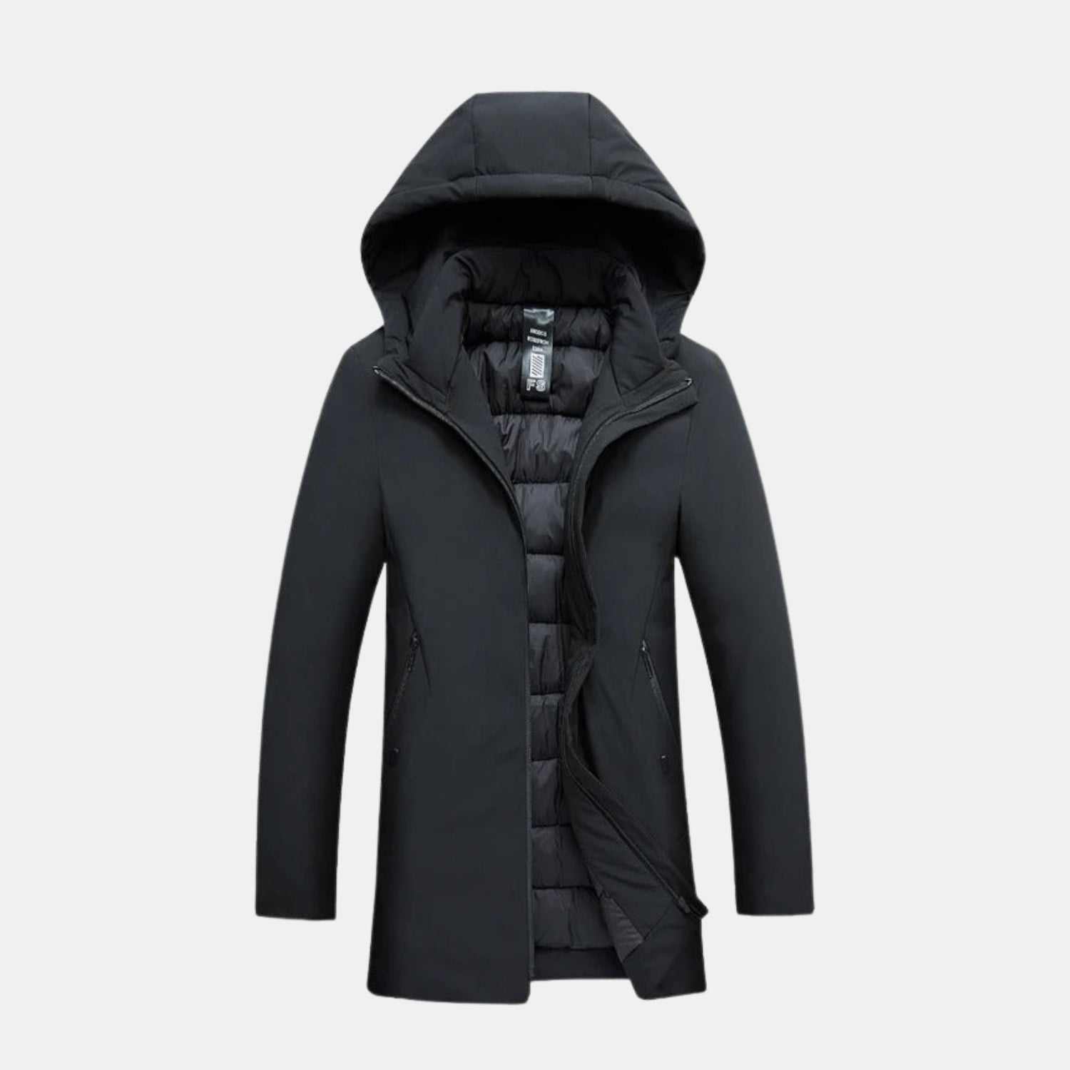 Gefütterter Winterparka-Mantel – Wärmender Kapuzenmantel für Alltag & Outdoor