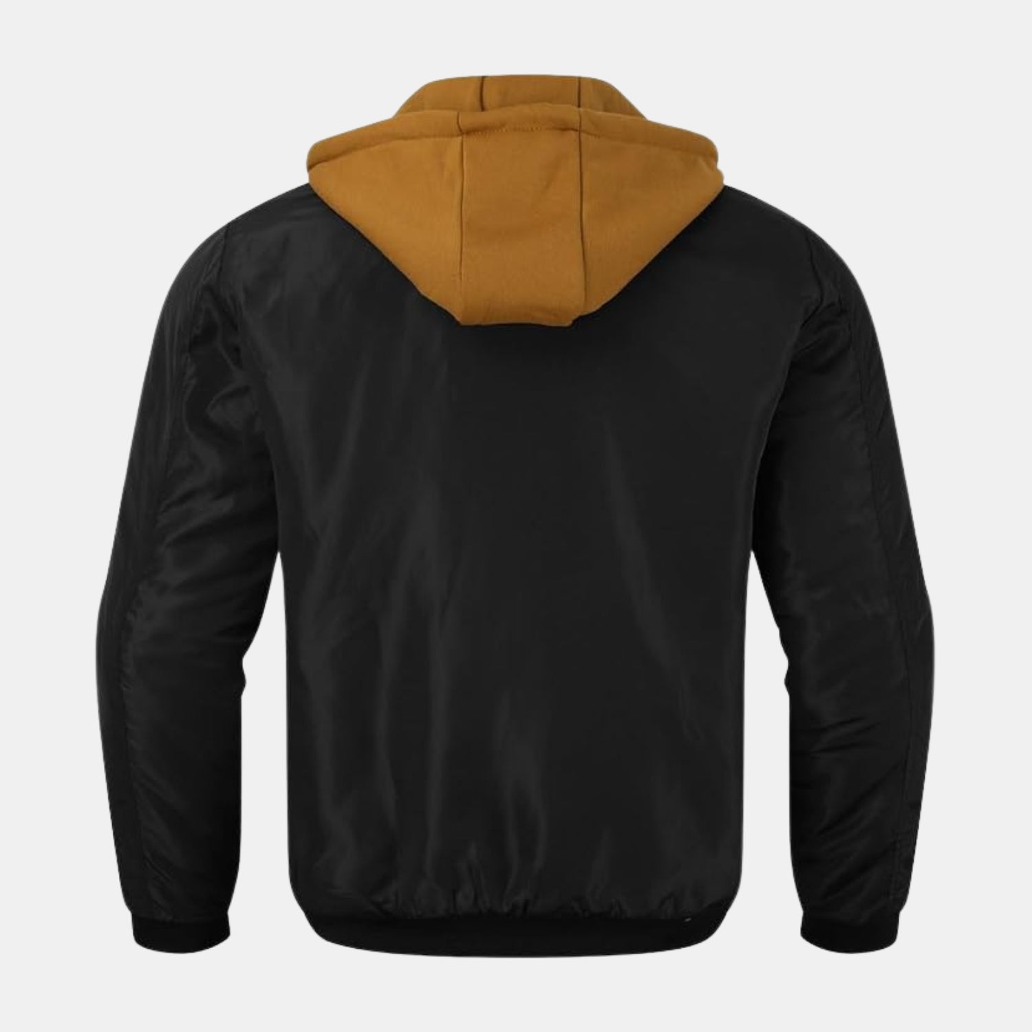 Herren Gefütterte Kapuzenjacke mit Karofutter – Winddichte Winter- & Übergangsjacke von Orren & Valé