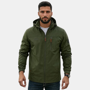 Herren Hydra-Funktionsjacke – Wasserdichte Outdoor- & Regenjacke für Alltag & Freizeit von Orren & Valé 