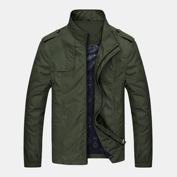 Herren Leichte Sommerjacke – Atmungsaktive Freizeitjacke für Alltag & Outdoor von Orren & Valé 