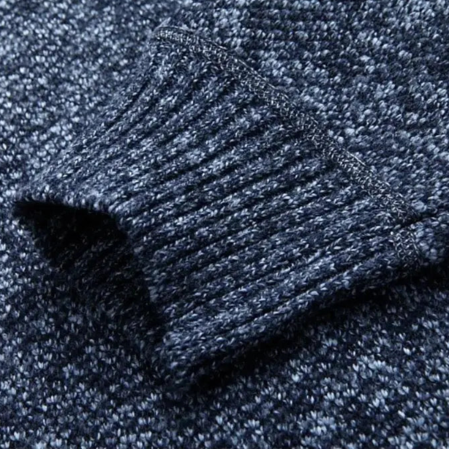 Herren Thermo-Strickjacke mit Fleecefutter – Warme Zip-Strickjacke mit Stehkragen von Orren & Valé