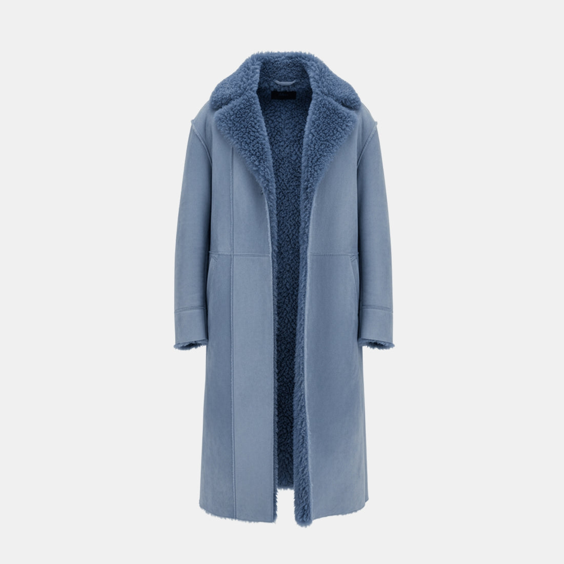 Herren Trenchcoat mit Lammfellfutter – Oversize Wintermantel, Gefüttert & Isoliert von Orren & Valé