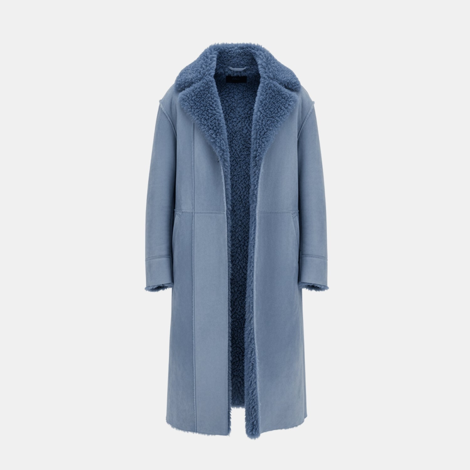 Herren Trenchcoat mit Lammfellfutter – Oversize Wintermantel, Gefüttert & Isoliert von Orren & Valé