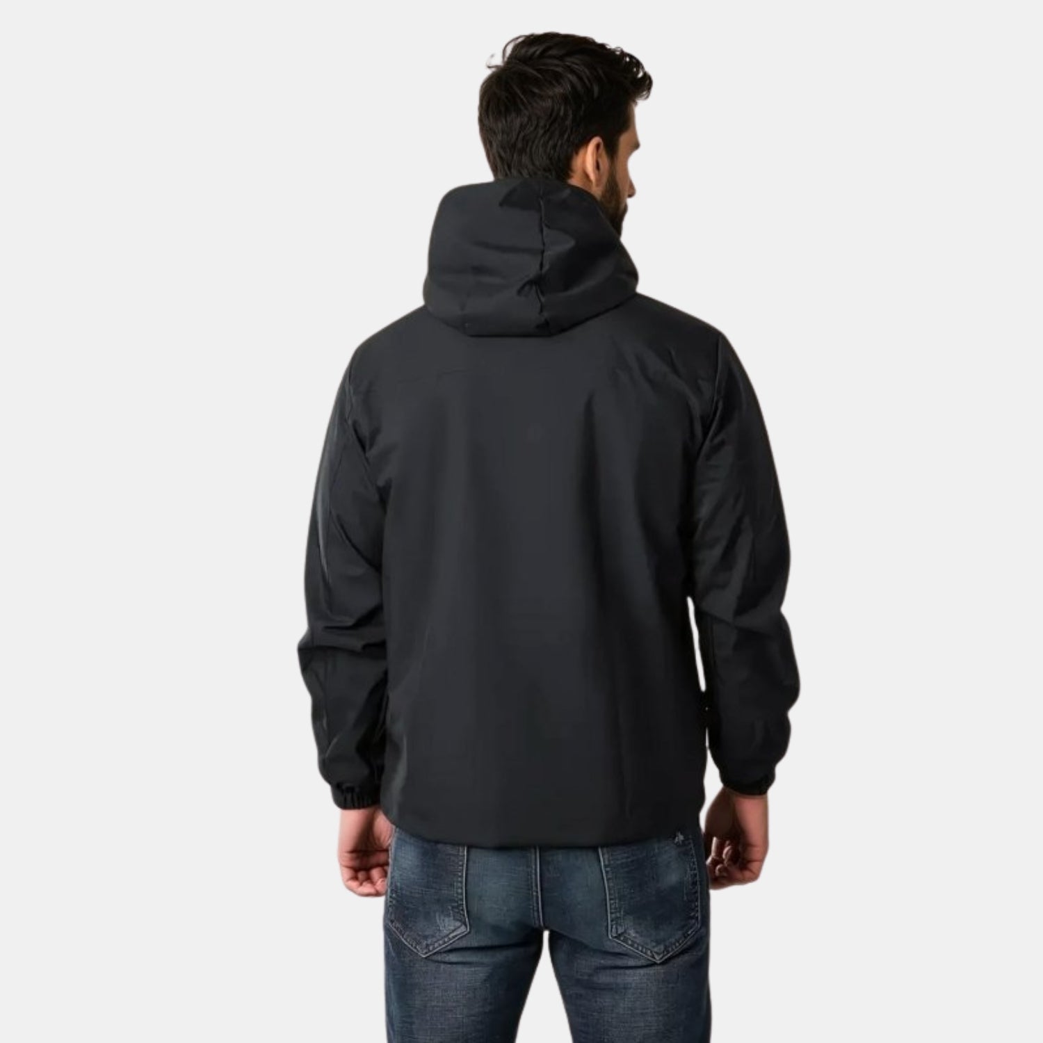 Herren Vortex-Funktionsmantel – Winddichte Wasserdichte Biker-Jacke für jedes Wetter von Orren & Valé 