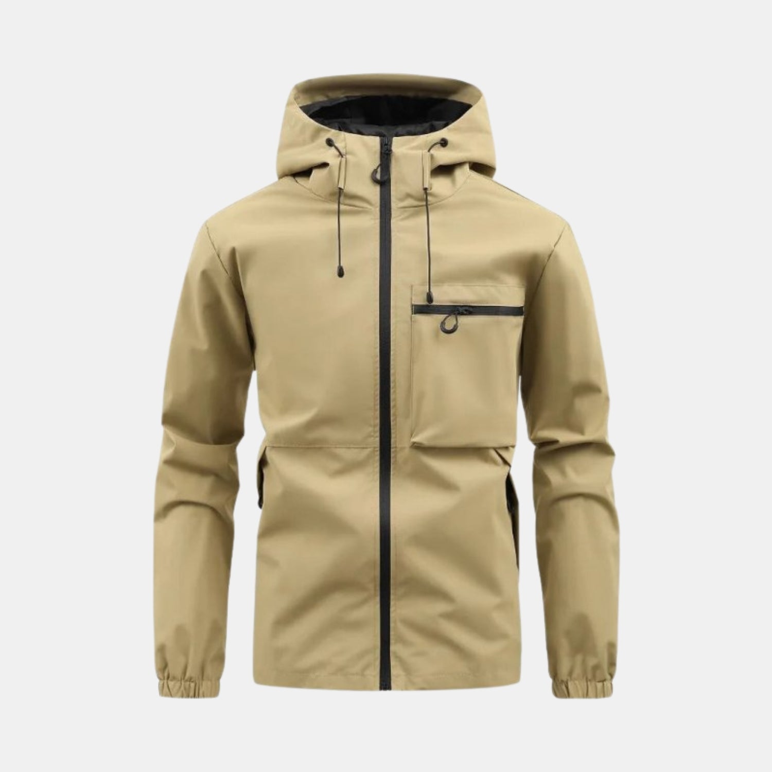 Herren Vortex-Funktionsmantel – Winddichte Wasserdichte Biker-Jacke für jedes Wetter von Orren & Valé 