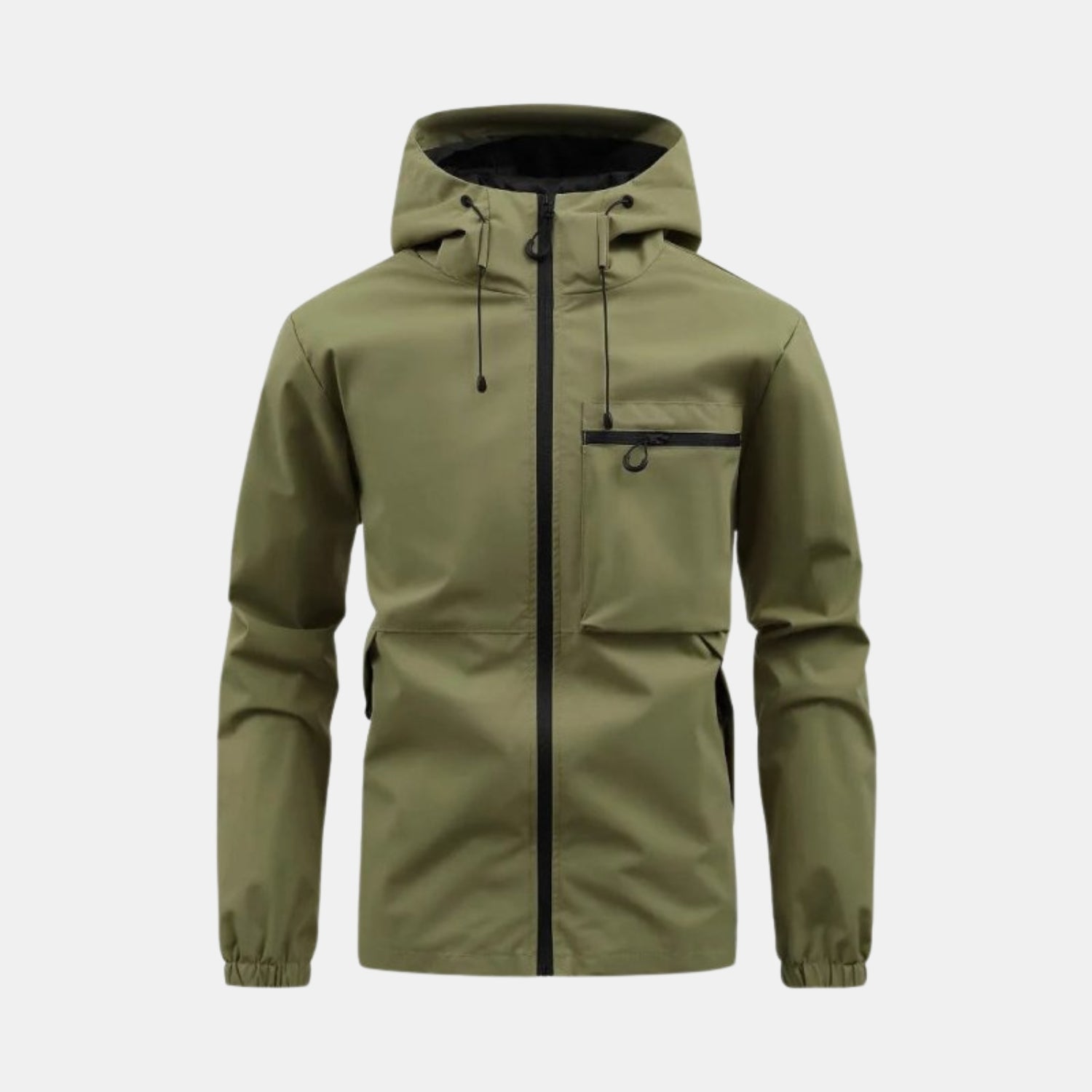 Herren Vortex-Funktionsmantel – Winddichte Wasserdichte Biker-Jacke für jedes Wetter von Orren & Valé 