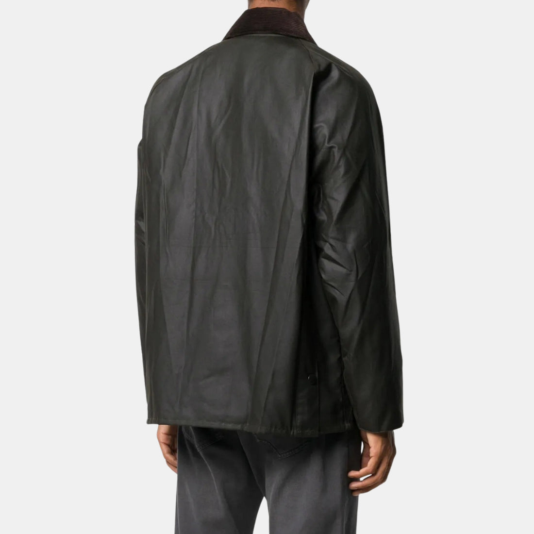 Herren Wachs-Fieldjacke – Klassische Outdoorjacke mit Cordkragen von Orren & Valé 