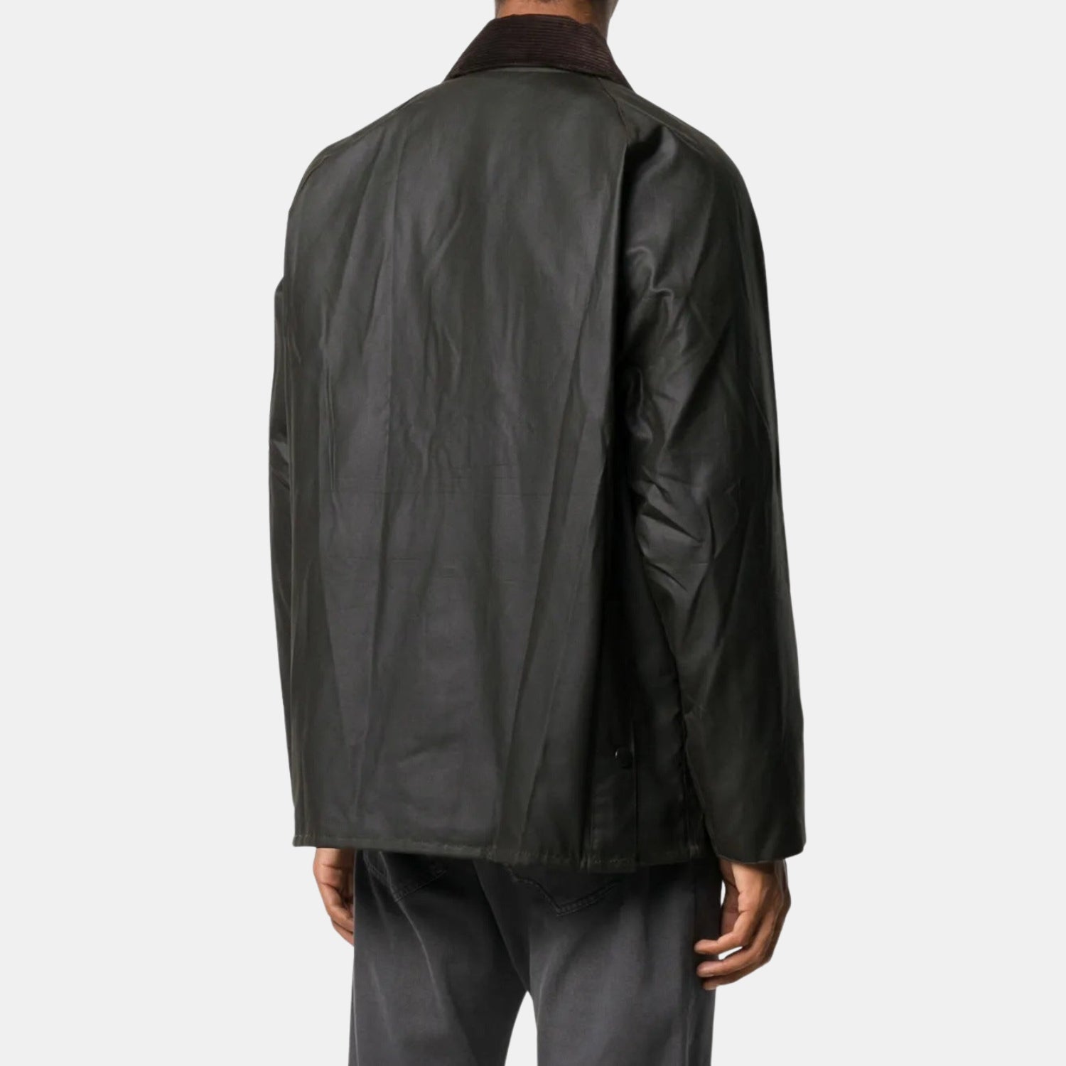 Herren Wachs-Fieldjacke – Klassische Outdoorjacke mit Cordkragen von Orren & Valé 