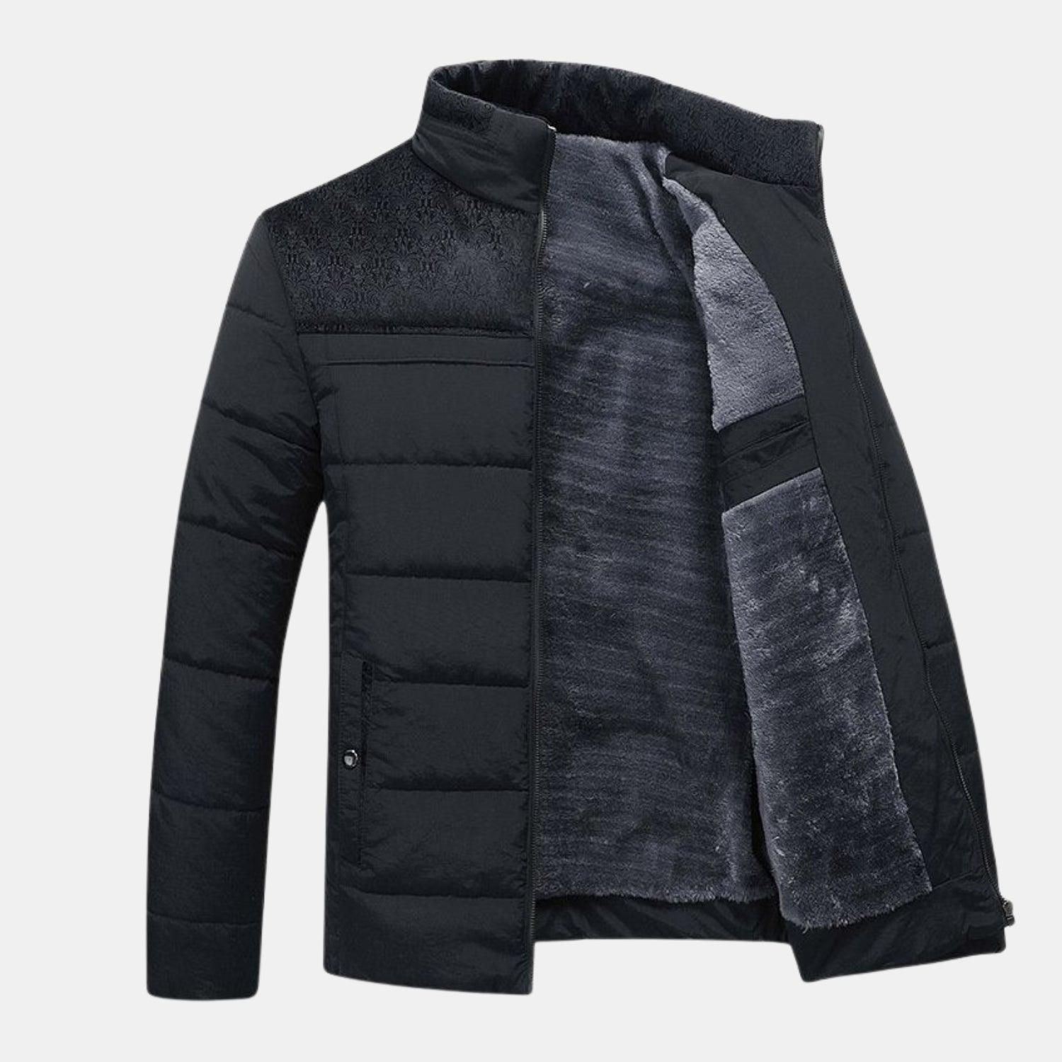 Herren Wärmende Winter-Steppjacke – Funktionale Gefütterte Outdoorjacke für kalte Tage von Orren & Valé