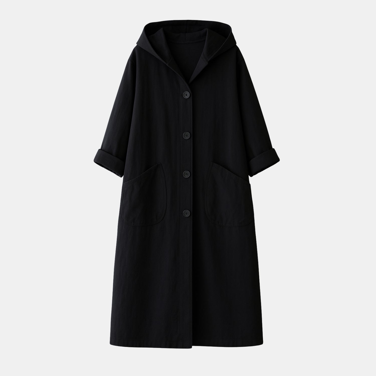 Langer Wasserdichter Regenmantel – Winddichte Langjacke für Outdoor & Alltag - Orren & Valé