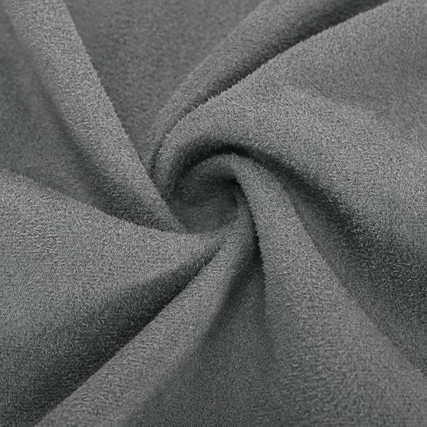 Premium Kapuzenjacke aus Fleece im Wildleder-Look von Orren & Valé