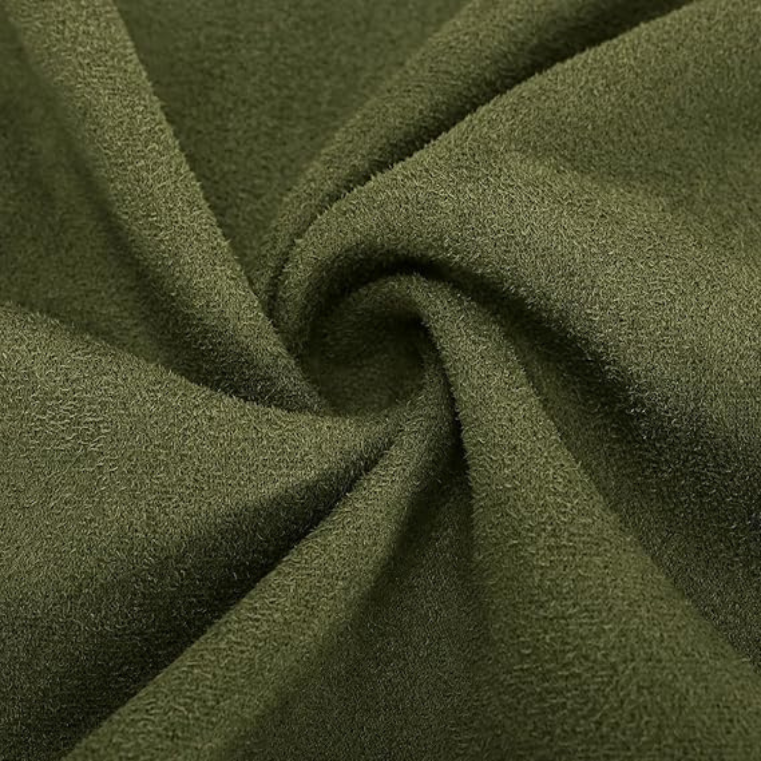 Premium Kapuzenjacke aus Fleece im Wildleder-Look von Orren & Valé