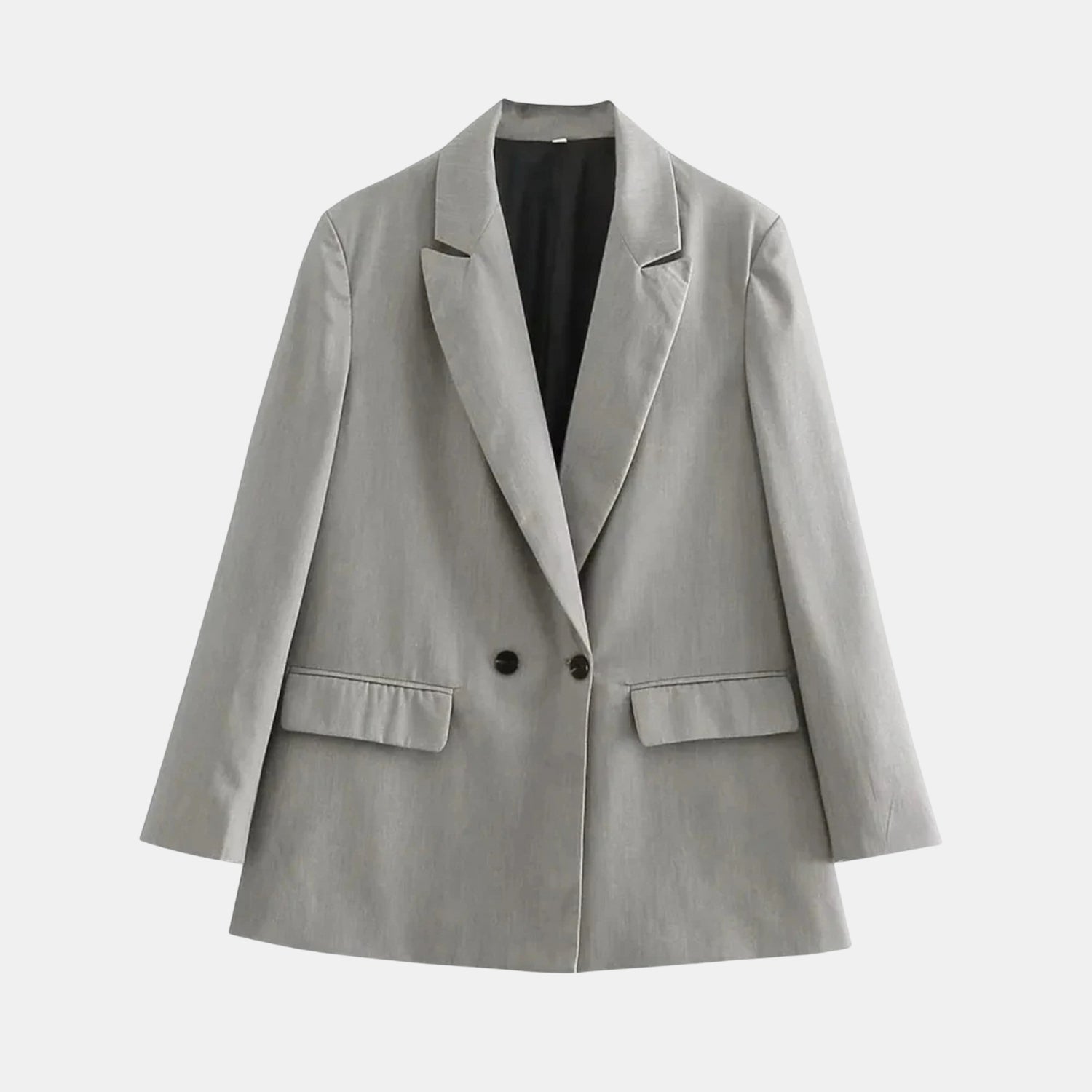 Damen Doppelreihiger Vintage-Blazer – Eleganter Taillierter Blazer für Büro & Alltag