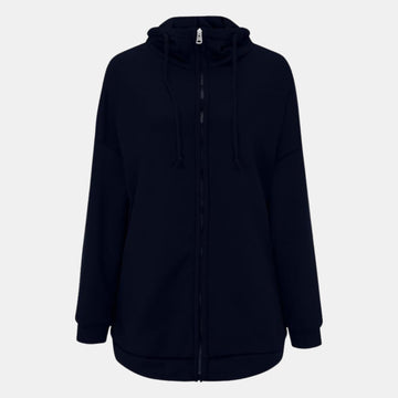 Damen Kapuzen-Sweatjacke mit Reißverschluss – Bequemer Zip Hoodie für Alltag & Freizeit von Orren & Valé 