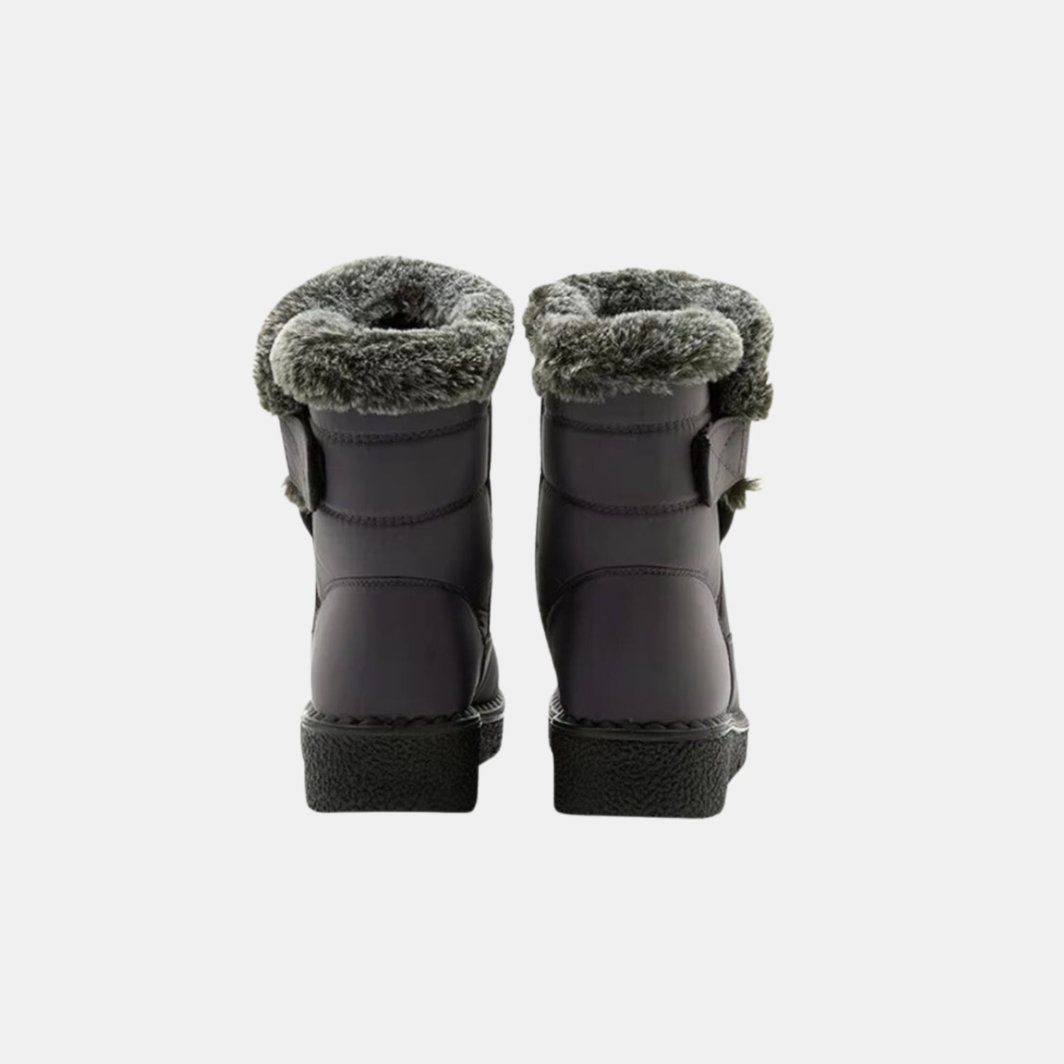 Damen Wasserdichte Winter-Schneestiefel – Warm Gefütterte Schlupf-Boots mit Kunstfell von Orren & Valé 