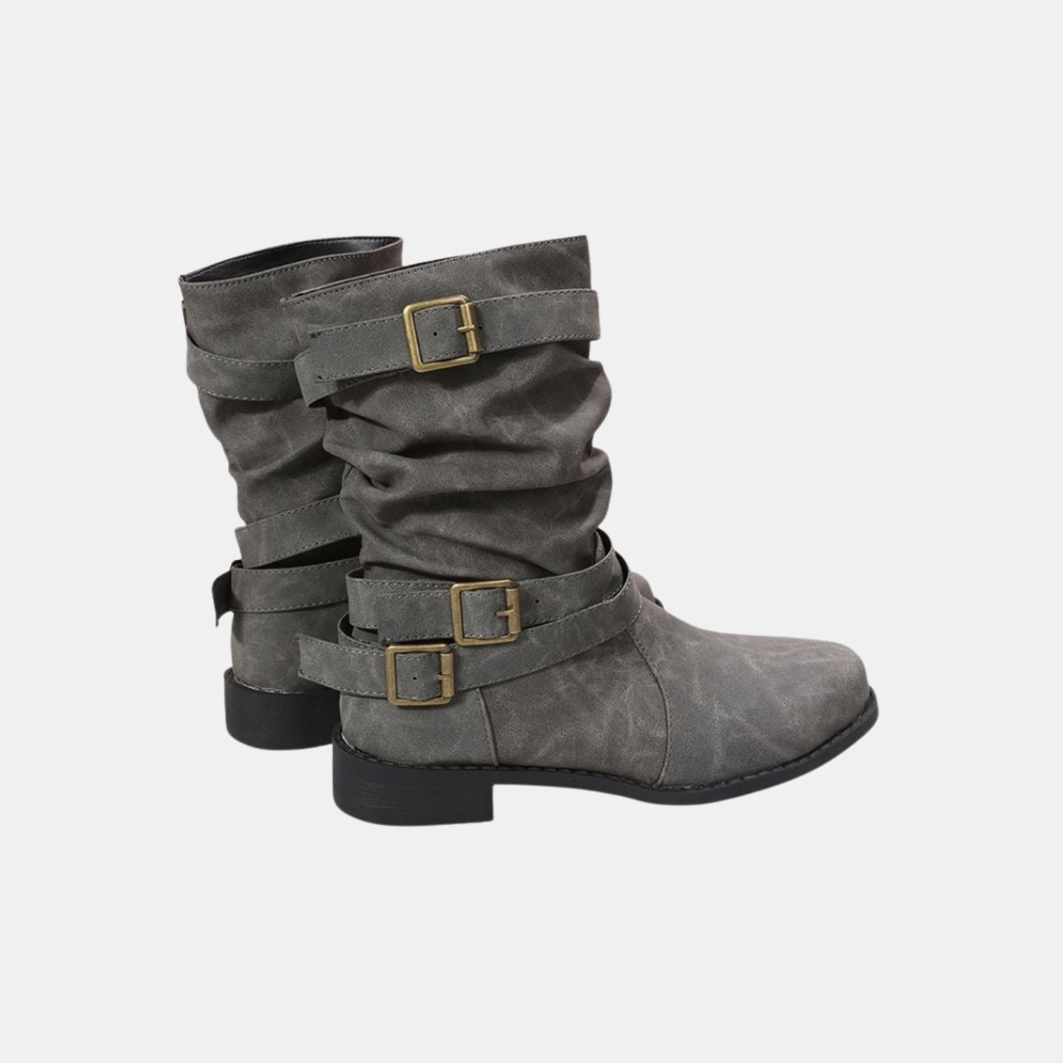 Damen Wasserdichte Winter-Stiefeletten mit Schnalle von Orren & Valé 