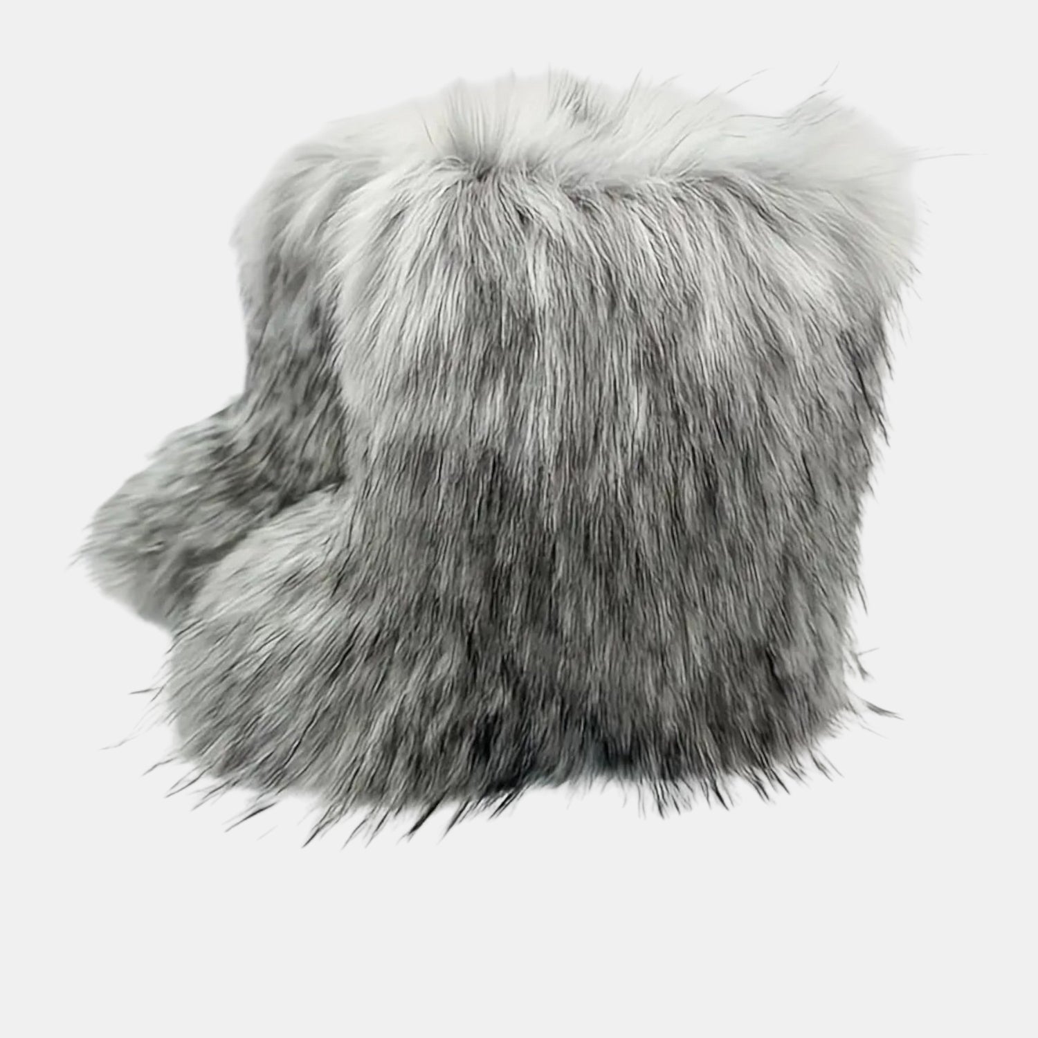 Damen Winter-Kunstfell-Stiefel – Gefütterte Kuschel-Boots mit Rutschfester Sohle