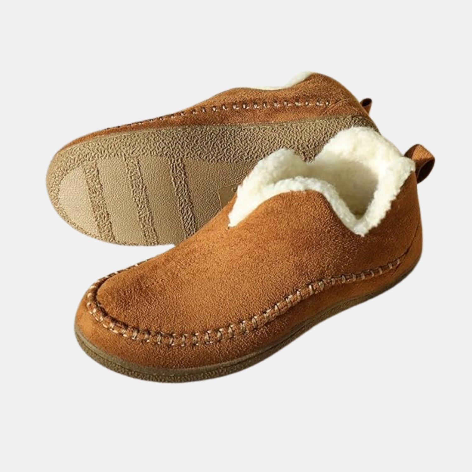Damen & Herren Winter-Hausschuhe mit Fleecefutter von Orren & Valé 