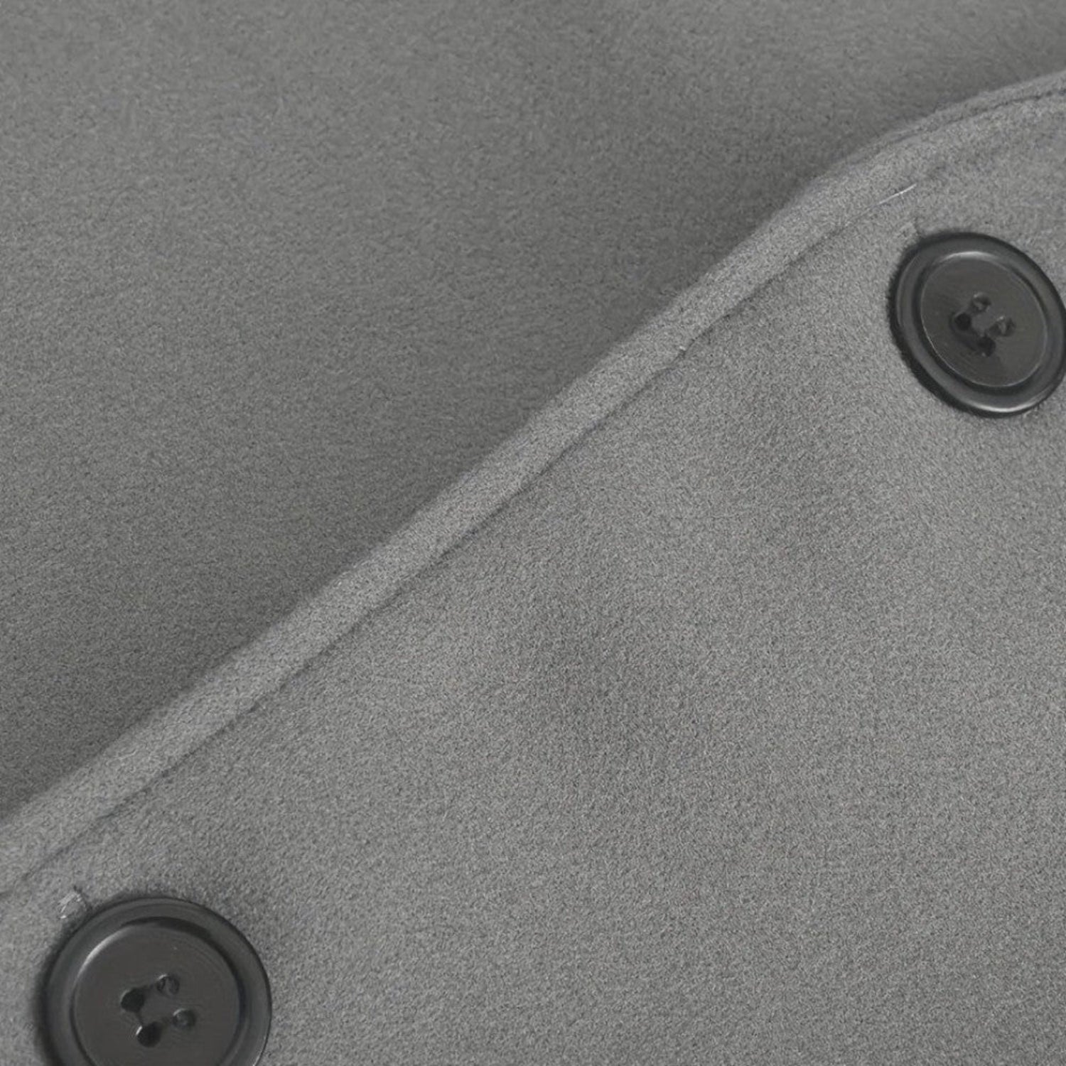 Herren Eleganz-Wintermantel – Minimalistischer Wollmantel mit Knopfleiste von Orren & Valé 