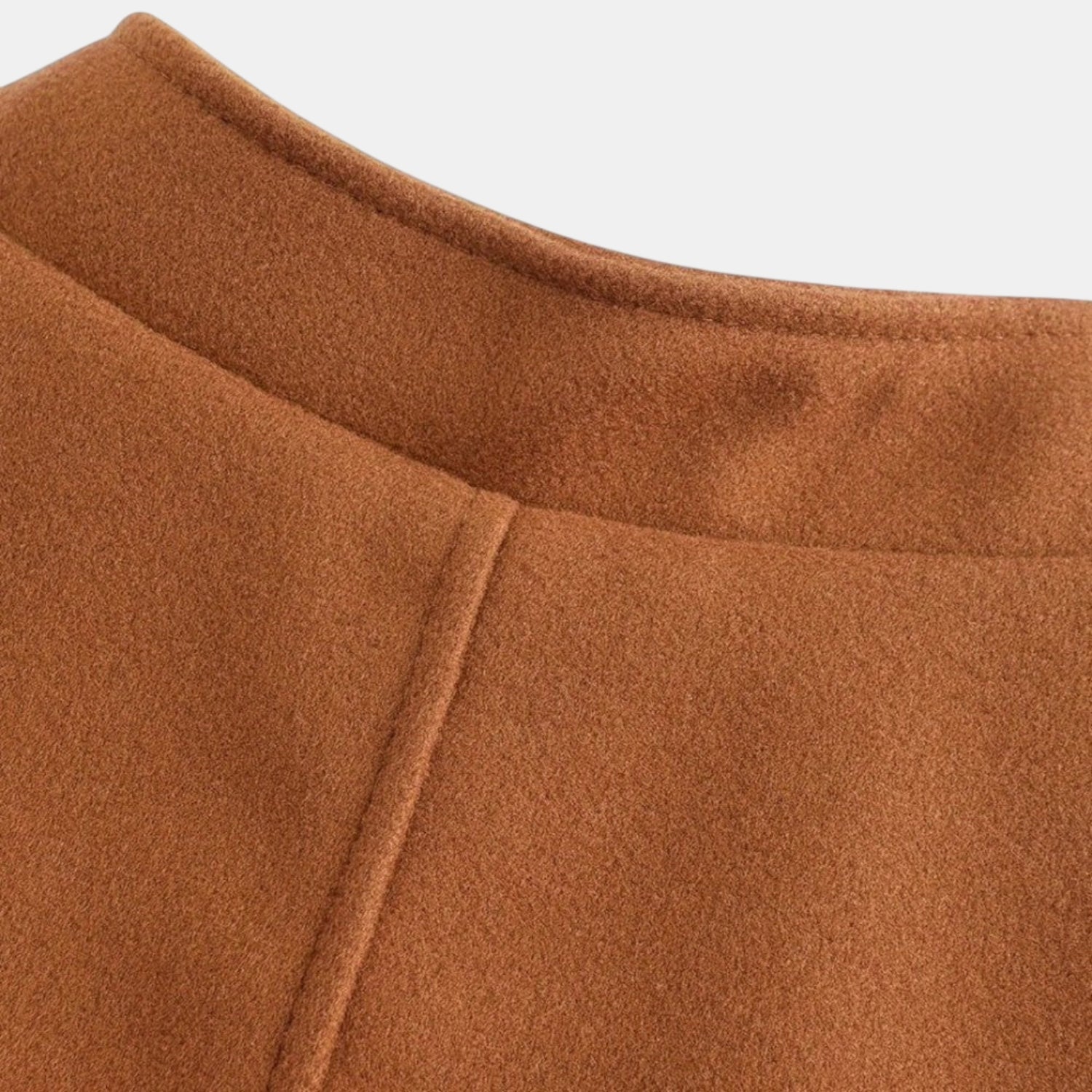 Herren Eleganz-Wintermantel – Minimalistischer Wollmantel mit Knopfleiste von Orren & Valé 