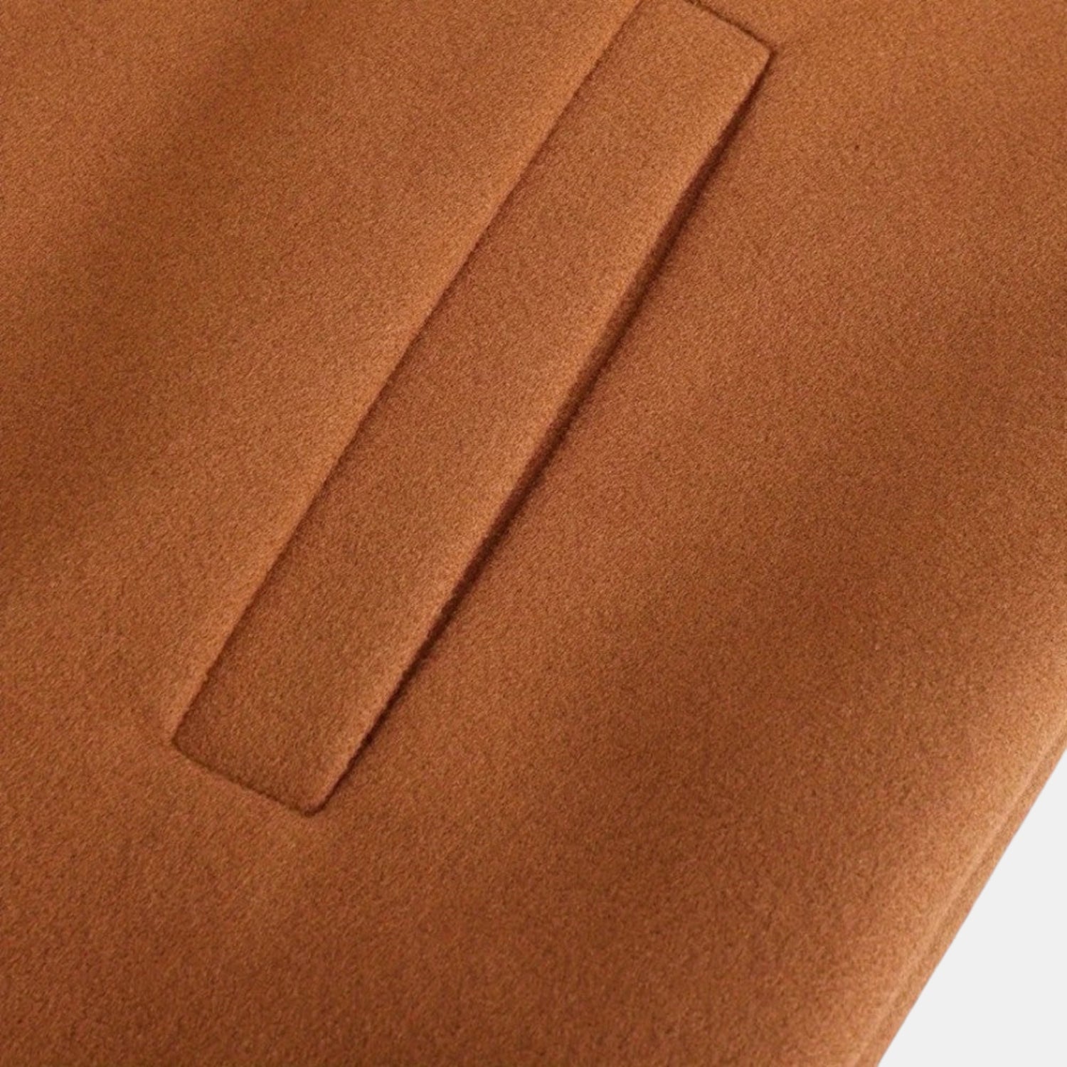 Herren Eleganz-Wintermantel – Minimalistischer Wollmantel mit Knopfleiste von Orren & Valé 