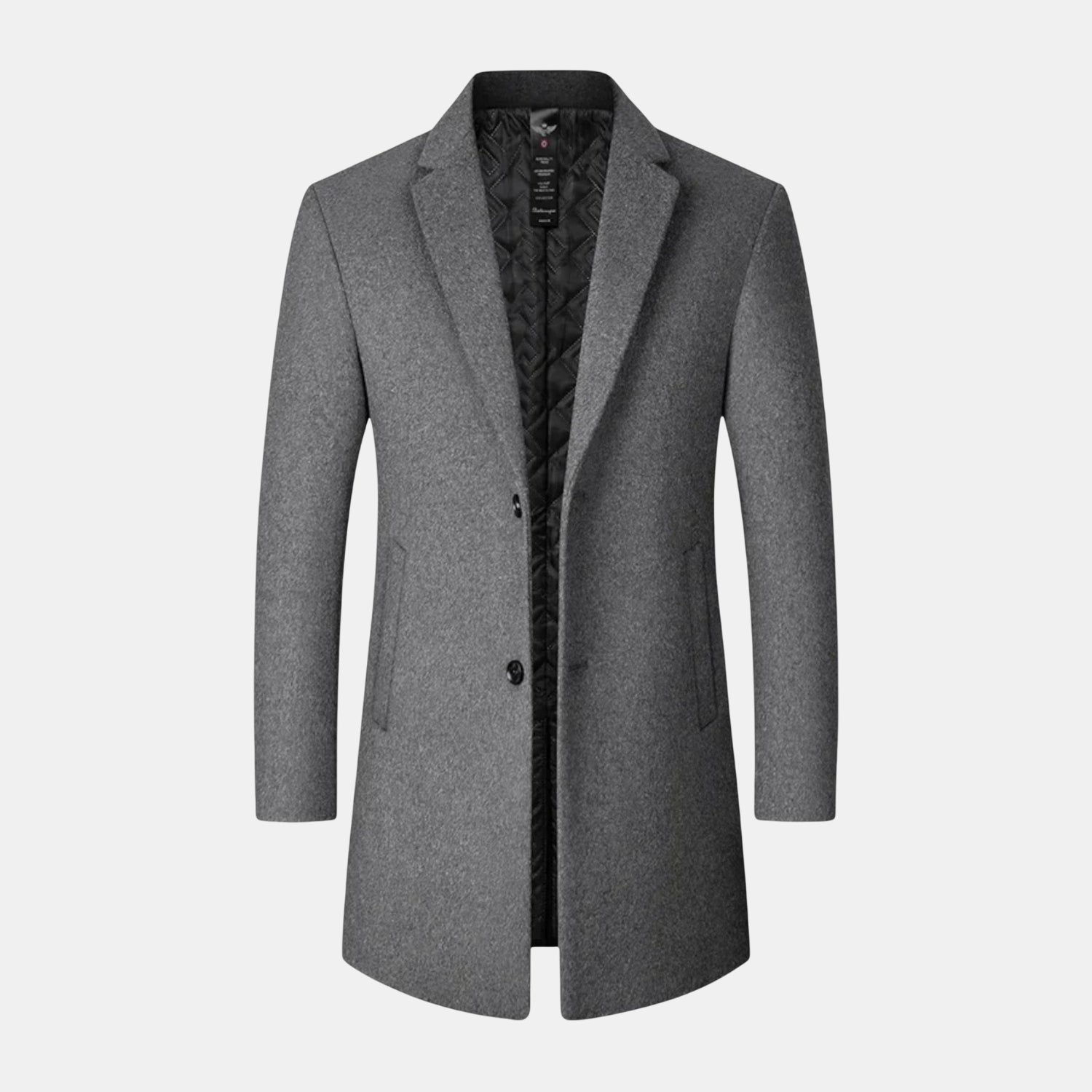 Herren Klassischer Woll-Wintermantel – Langer Eleganter Mantel für Business & Alltag von Orren & Valé 