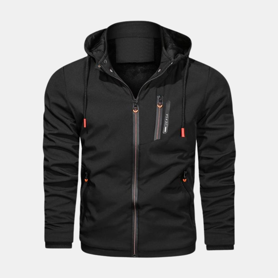 Herren LED-Neon-Jacke – Leuchtende Techwear-Übergangsjacke mit futuristischem Design von Orren & Valé 