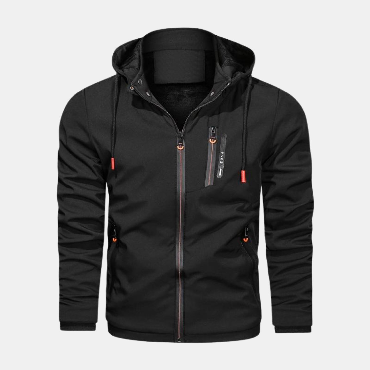 Herren LED-Neon-Jacke – Leuchtende Techwear-Übergangsjacke mit futuristischem Design von Orren & Valé 