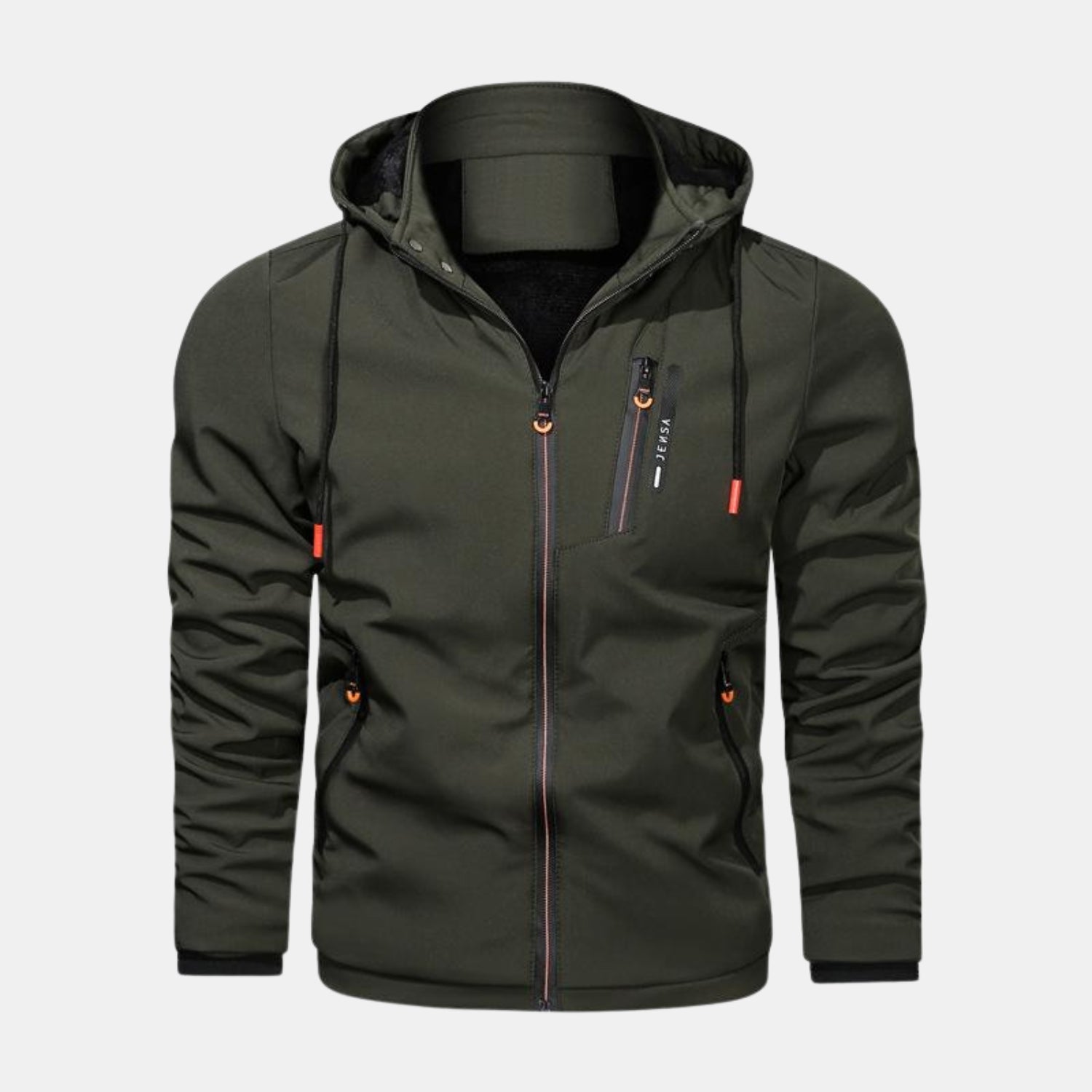 Herren LED-Neon-Jacke – Leuchtende Techwear-Übergangsjacke mit futuristischem Design von Orren & Valé 
