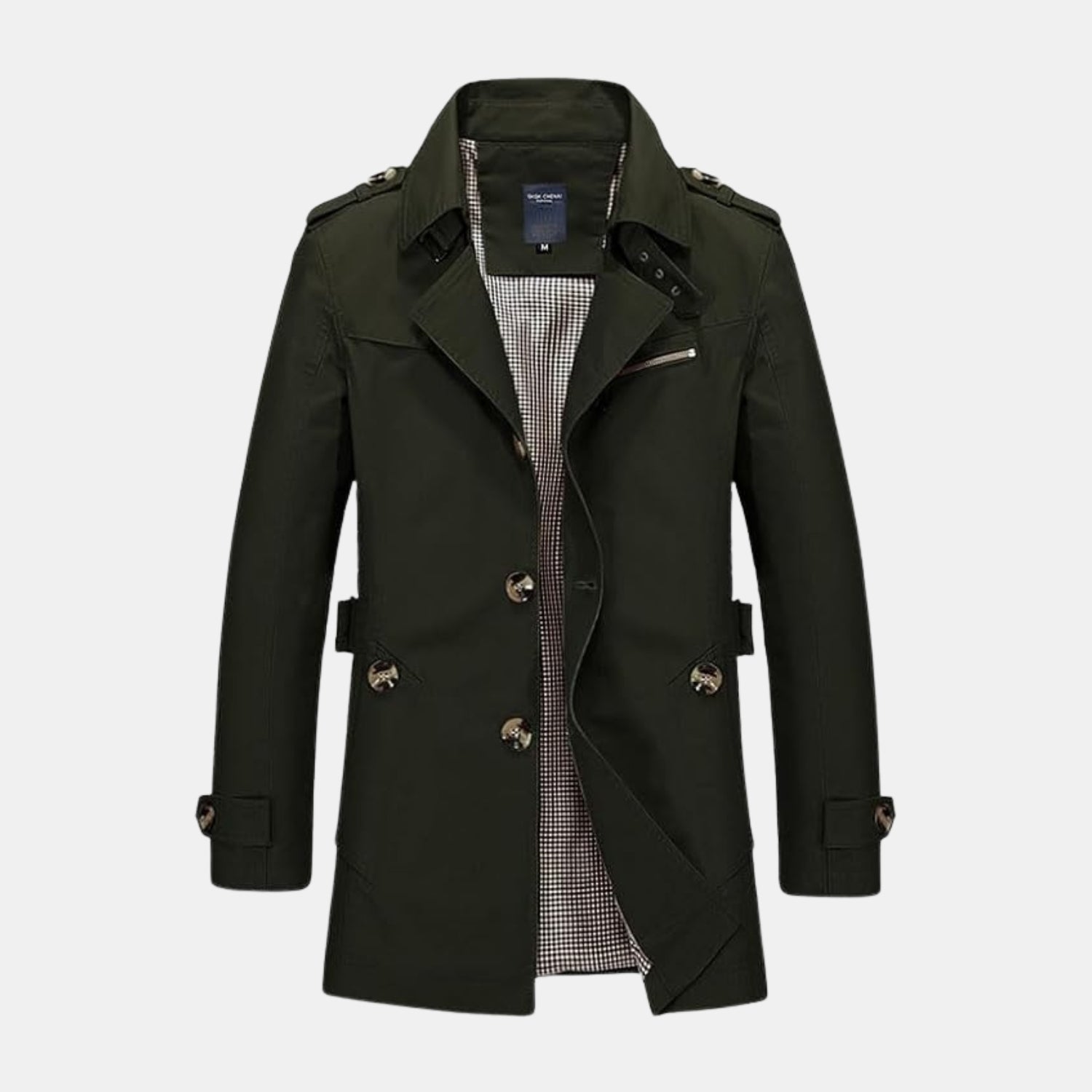 Herren Leichter Trenchcoat Frühling – Eleganter Übergangsmantel mit Reverskragen von Orren & Valé