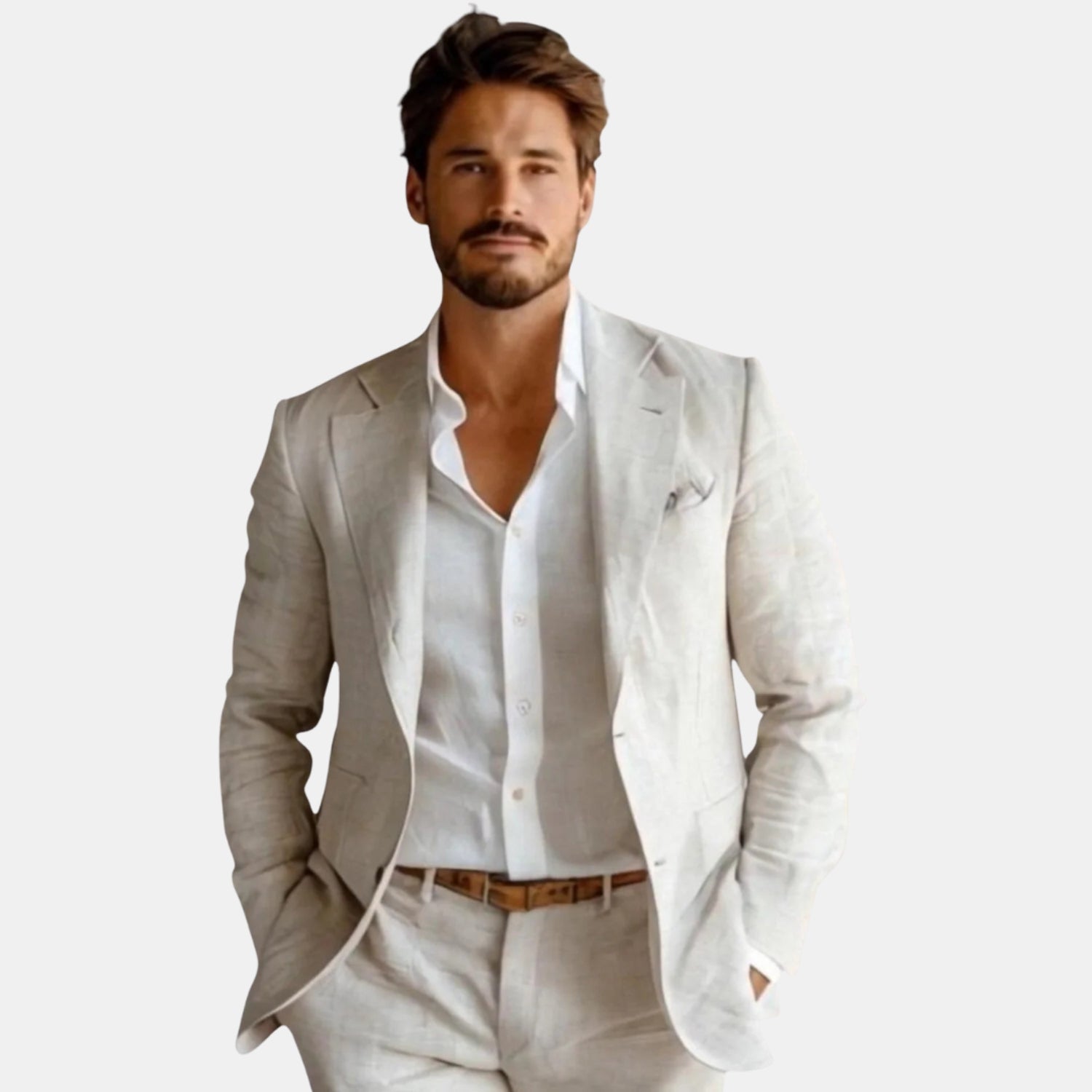 Herren Leinen-Sommerblazer – Leichte Struktur-Sakkojacke für elegante Outfits an warmen Tagen VON Orren & Valé 