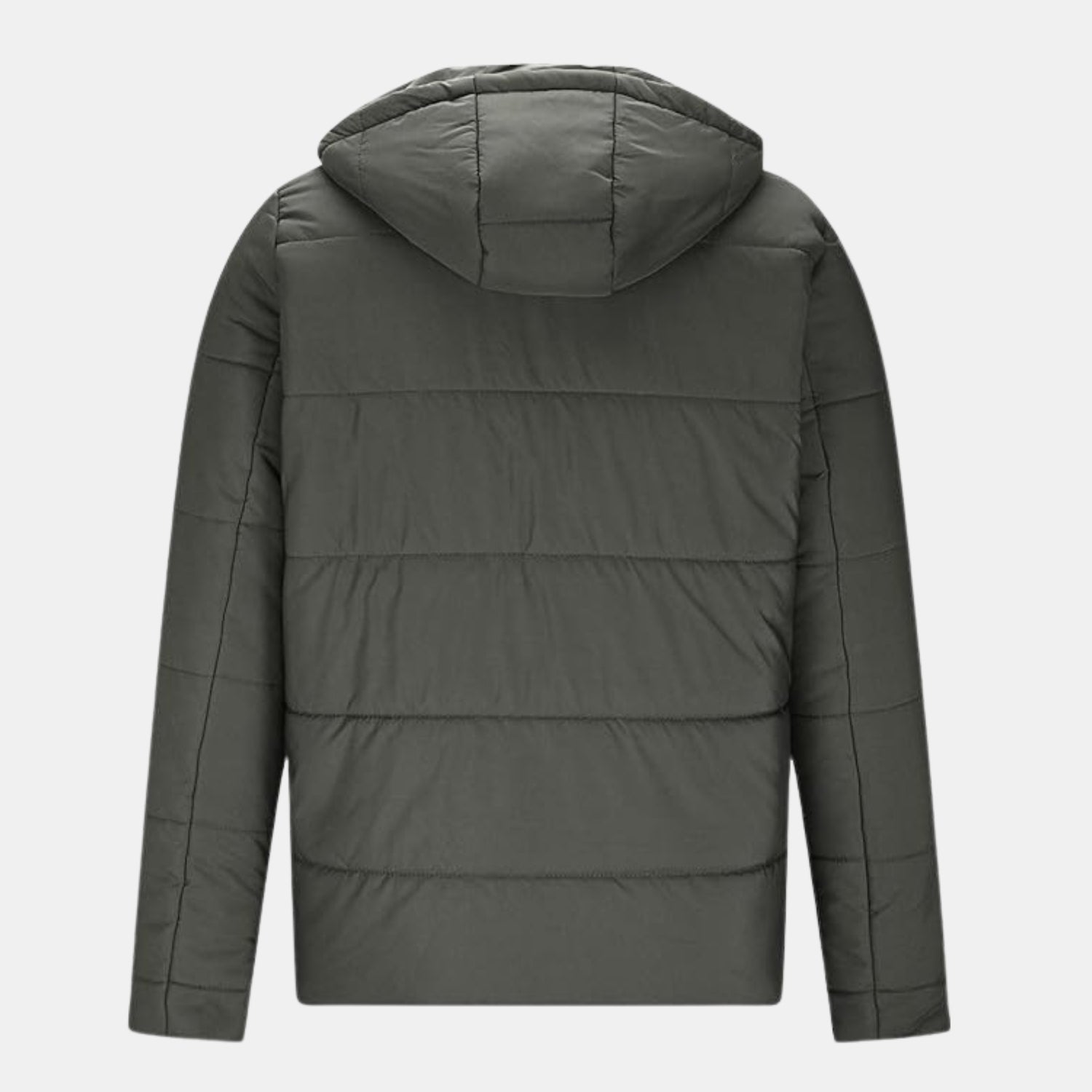 Herren Stepp-Winterjacke mit Kapuze – Wattierte Pufferjacke als Warmer Wintermantel