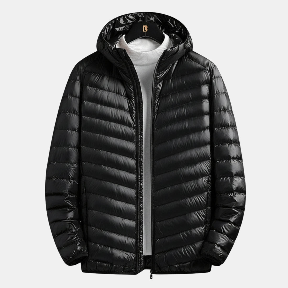 Herren Wattierte Kapuzenjacke – Leichte Stepp-Pufferjacke für Herbst & Winter von Orren & Valé 