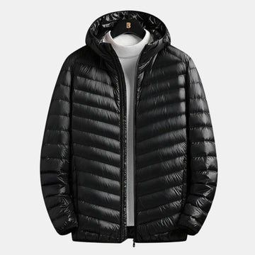 Herren Wattierte Kapuzenjacke – Leichte Stepp-Pufferjacke für Herbst & Winter von Orren & Valé 