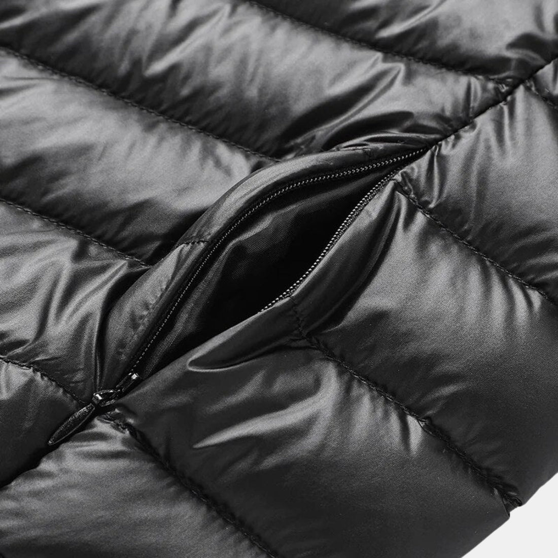 Herren Wattierte Kapuzenjacke – Leichte Stepp-Pufferjacke für Herbst & Winter von Orren & Valé 